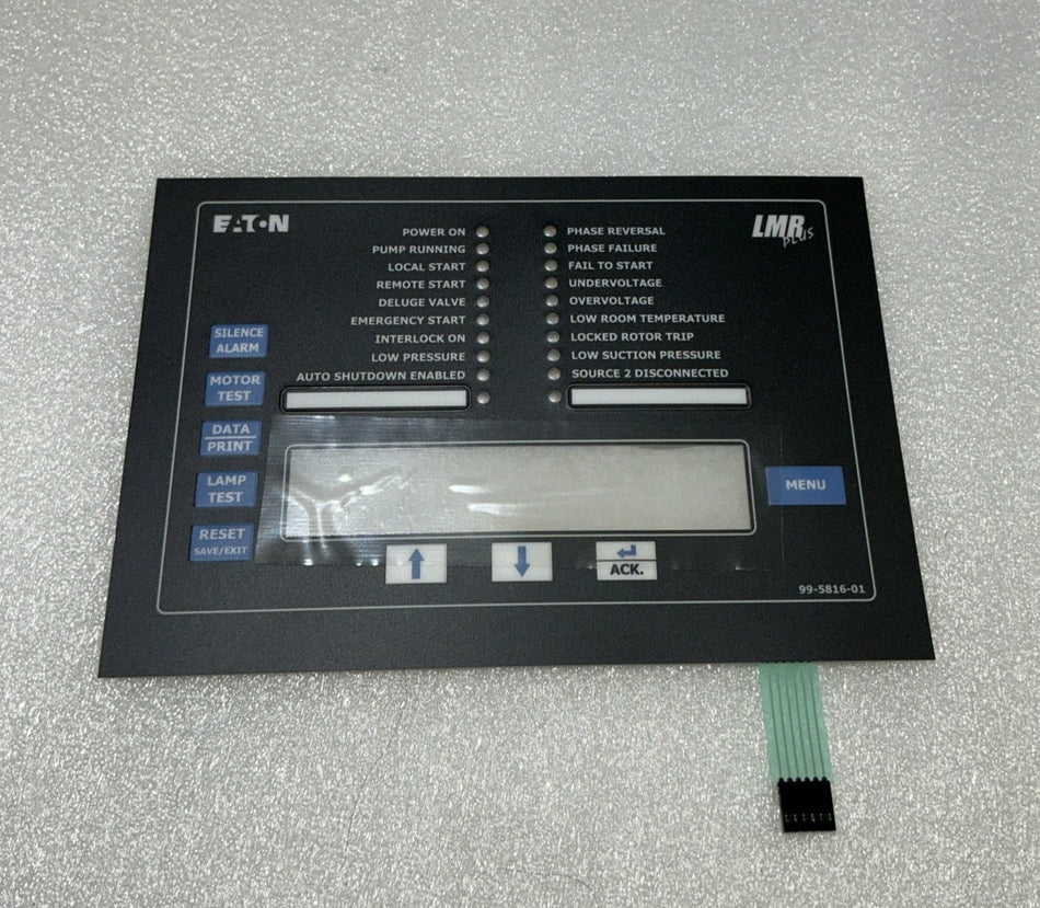 Eaton 99-5816-01 Fire Pump Controller Membrane